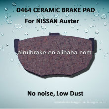 D464 OE quality semi-metallic rear brake pad for HYUNDAI Elantra